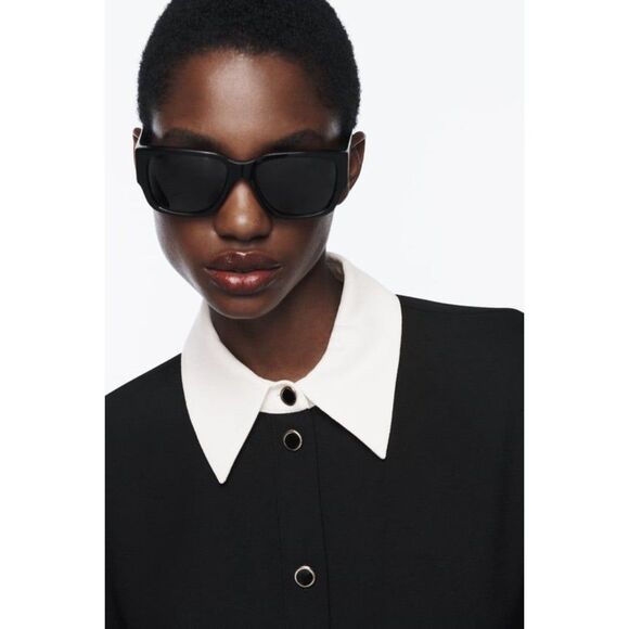 ZARA MINI SHIRT DRESS - Picture 11 of 15